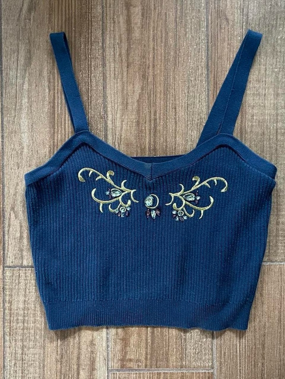 Vintage Ribbed Knit Top - Picture 6 of 6